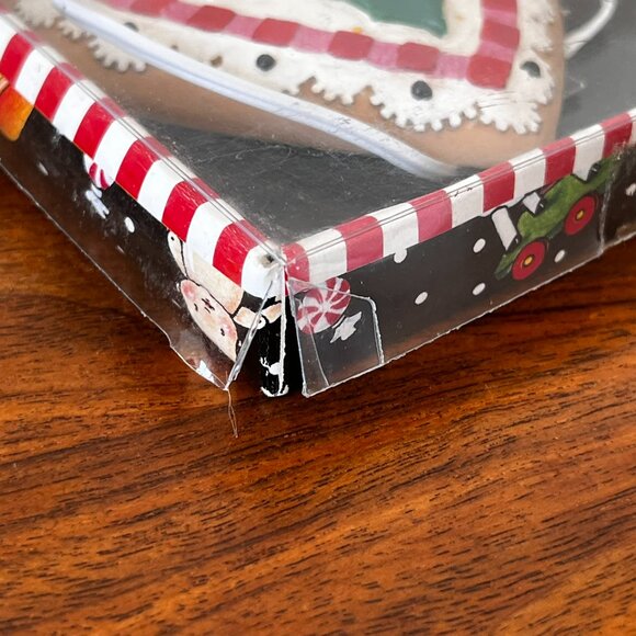 Mary Engelbreit Kurt Adler Christmas Ornament Heart Cookie Doily Holly Vintage - Picture 8 of 9